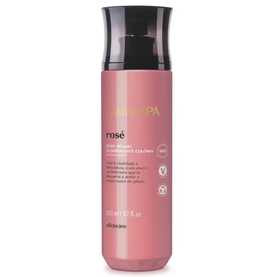 O Boticário Body Splash Nativa Spa: Rose (200ml)